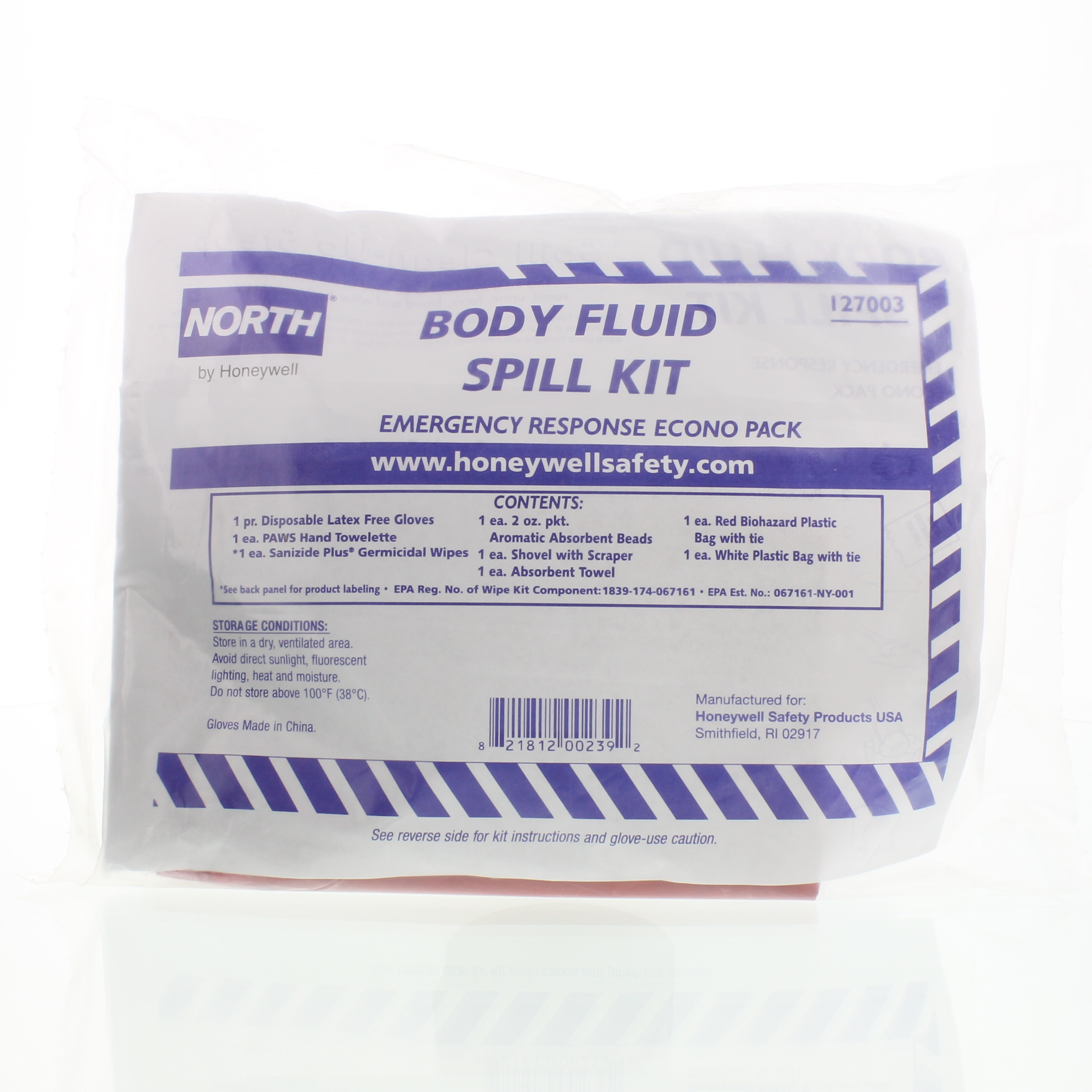 North Body Fluid Spill Kit Clint Pharmaceuticals