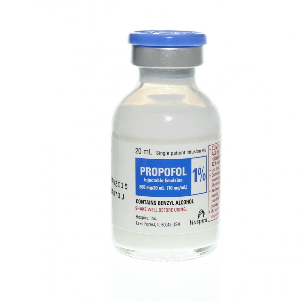 Propofol 1% 200mg/20ml 20ml SDV - Box/25: Clint Pharmaceuticals