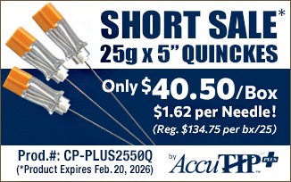 25g x 5 Quincke - CP-PLUS2550Q 25g x 5 Quincke - CP-PLUS2550Q