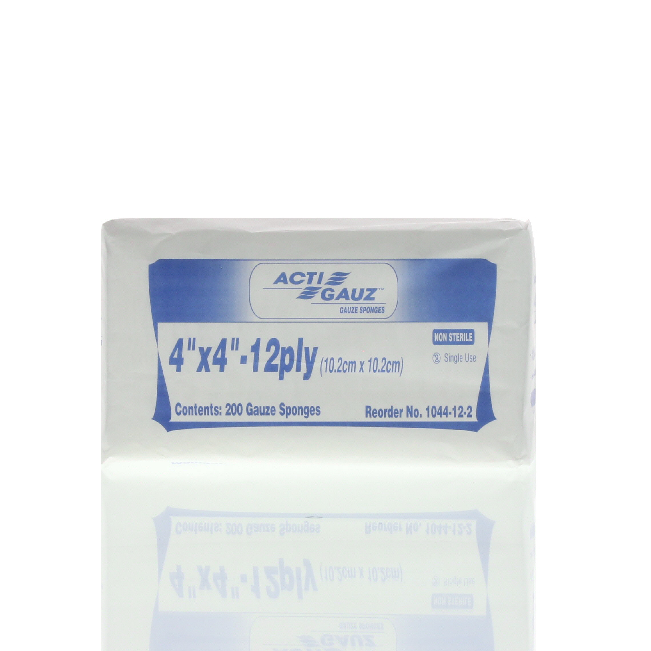 Gauze Sponge (Non-Sterile) 4 x 4 Inch - 12 Ply - Pack/200