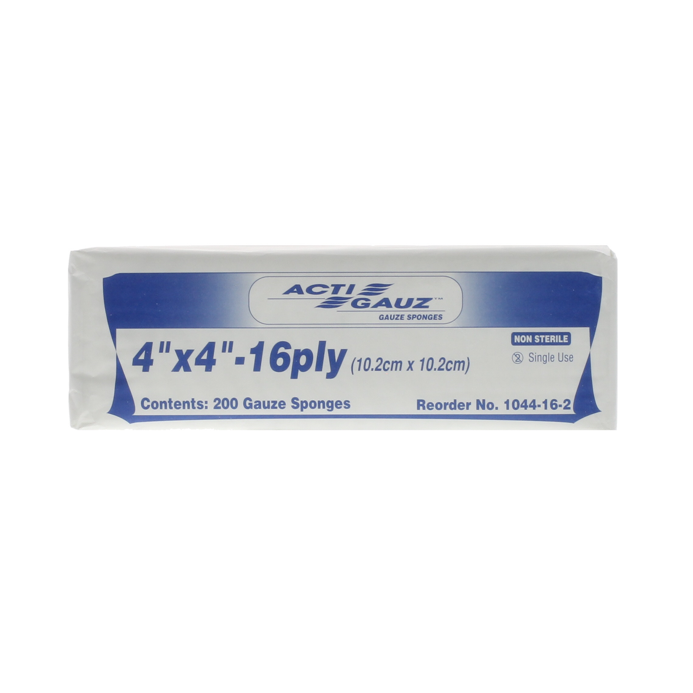 Gauze Sponge (Non-Sterile) 4 x 4 Inch - 16 Ply - Pack/200