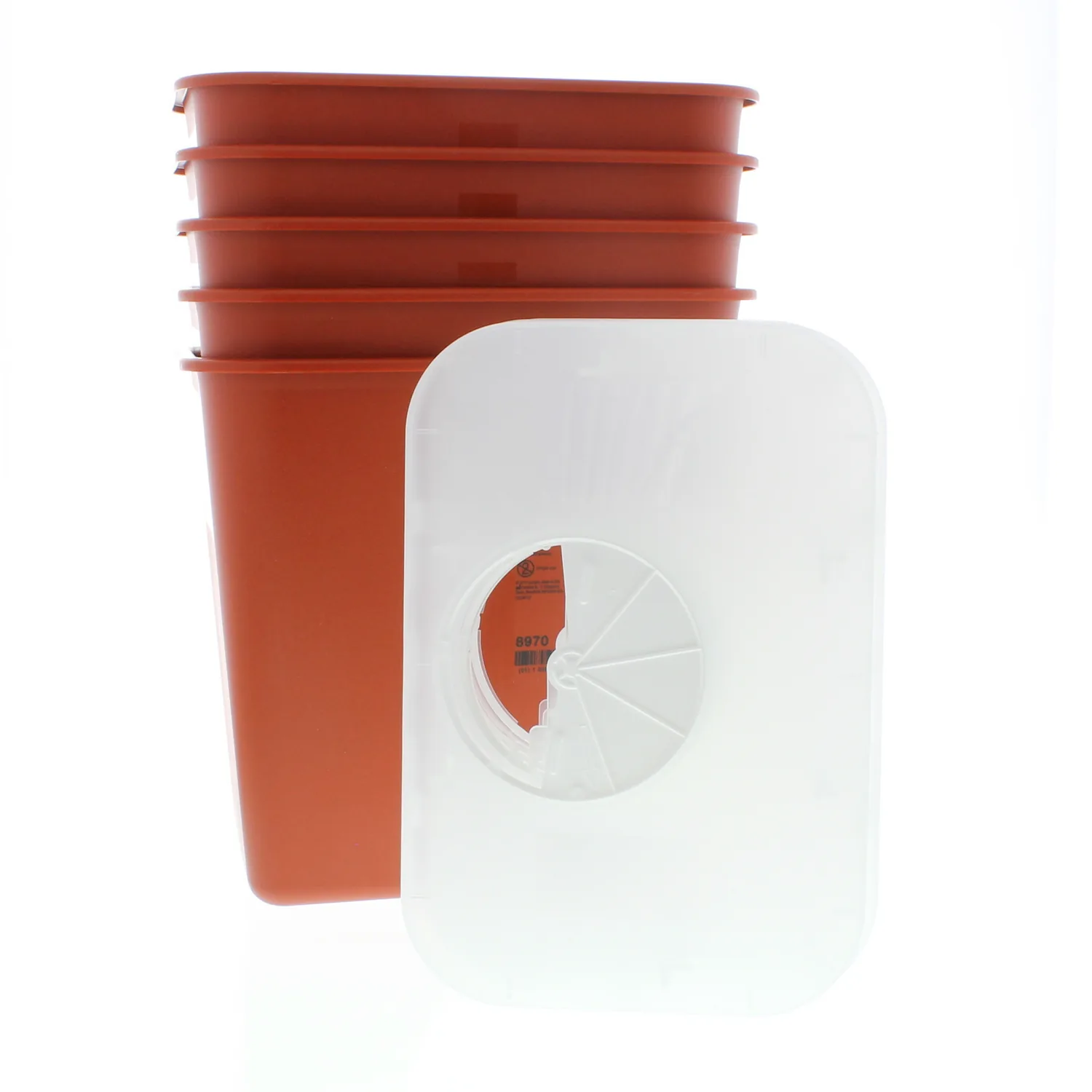Container For Cabinet Clint Pharmaceuticals: Sharps Container - 2 Gallon