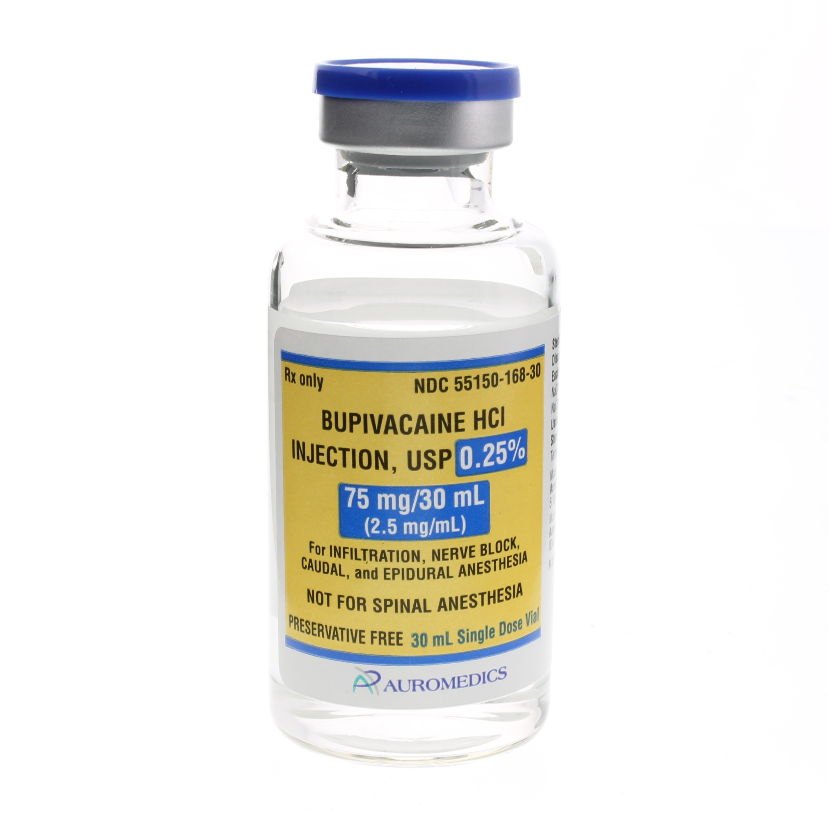 Bupivacaine 0.25% 30ml SDV - PF