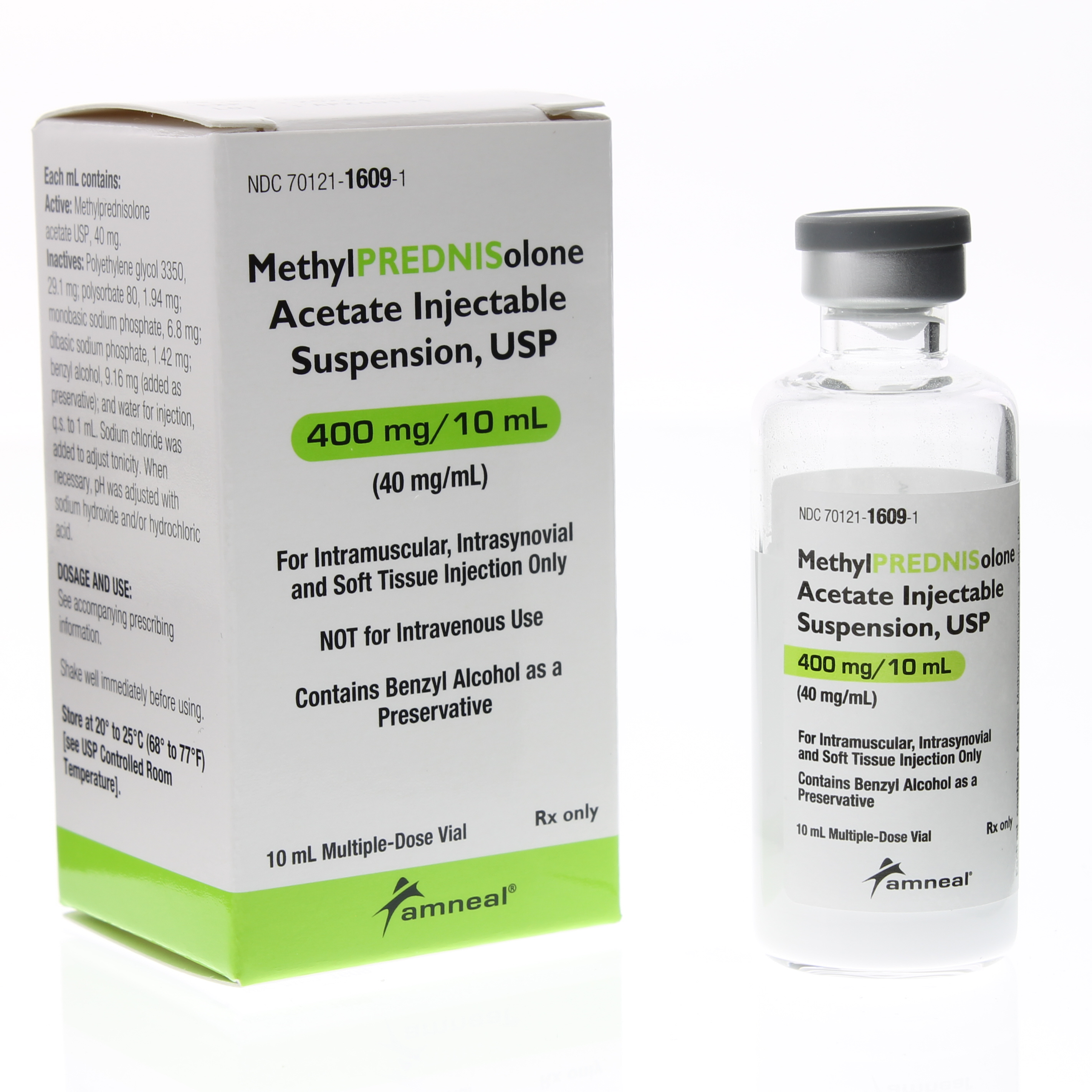 Methylprednisolone Acetate 40mg/ml 10ml MDV