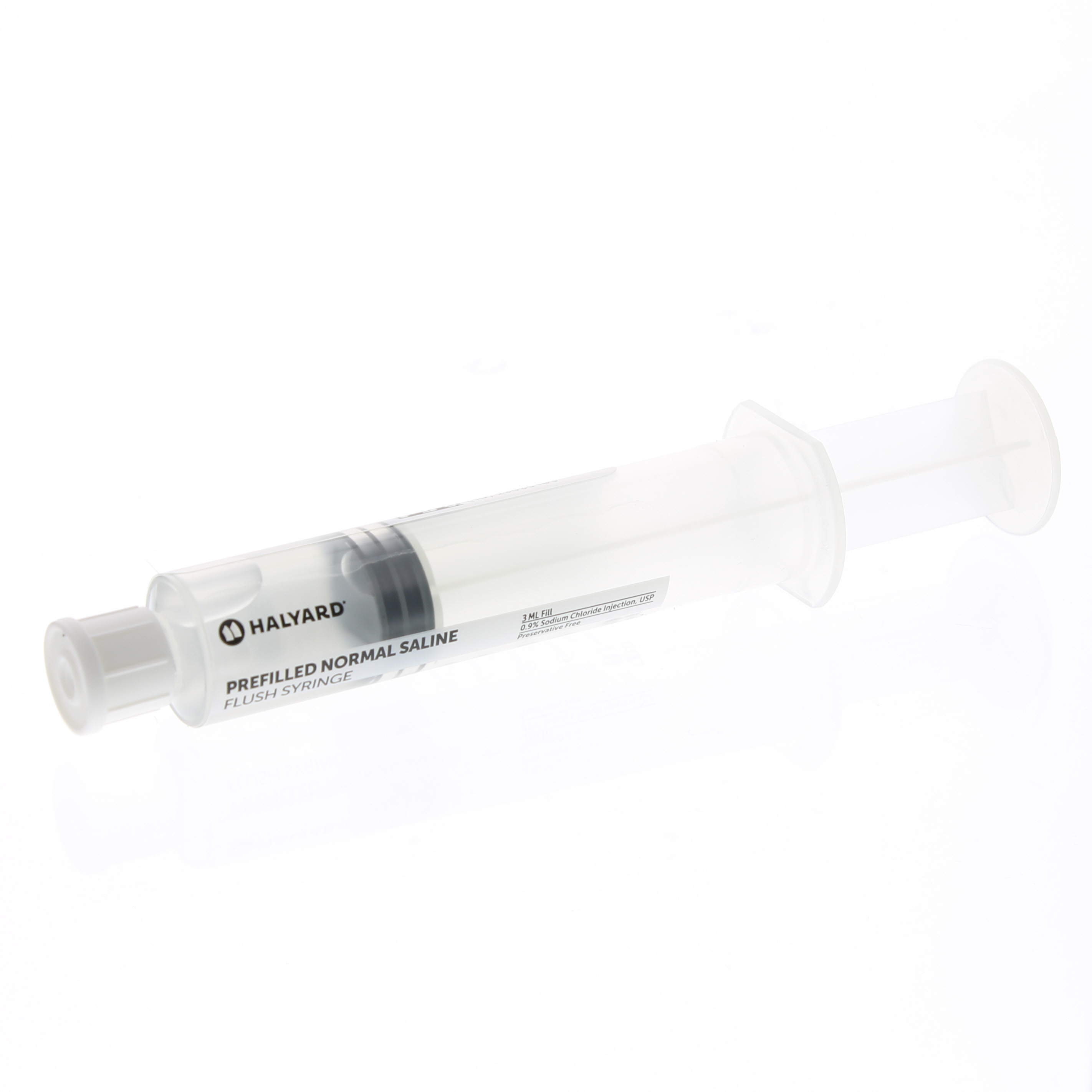 Pre-Filled 0.9% 3ml Sodium Chloride  Flush Syringe - Box/100