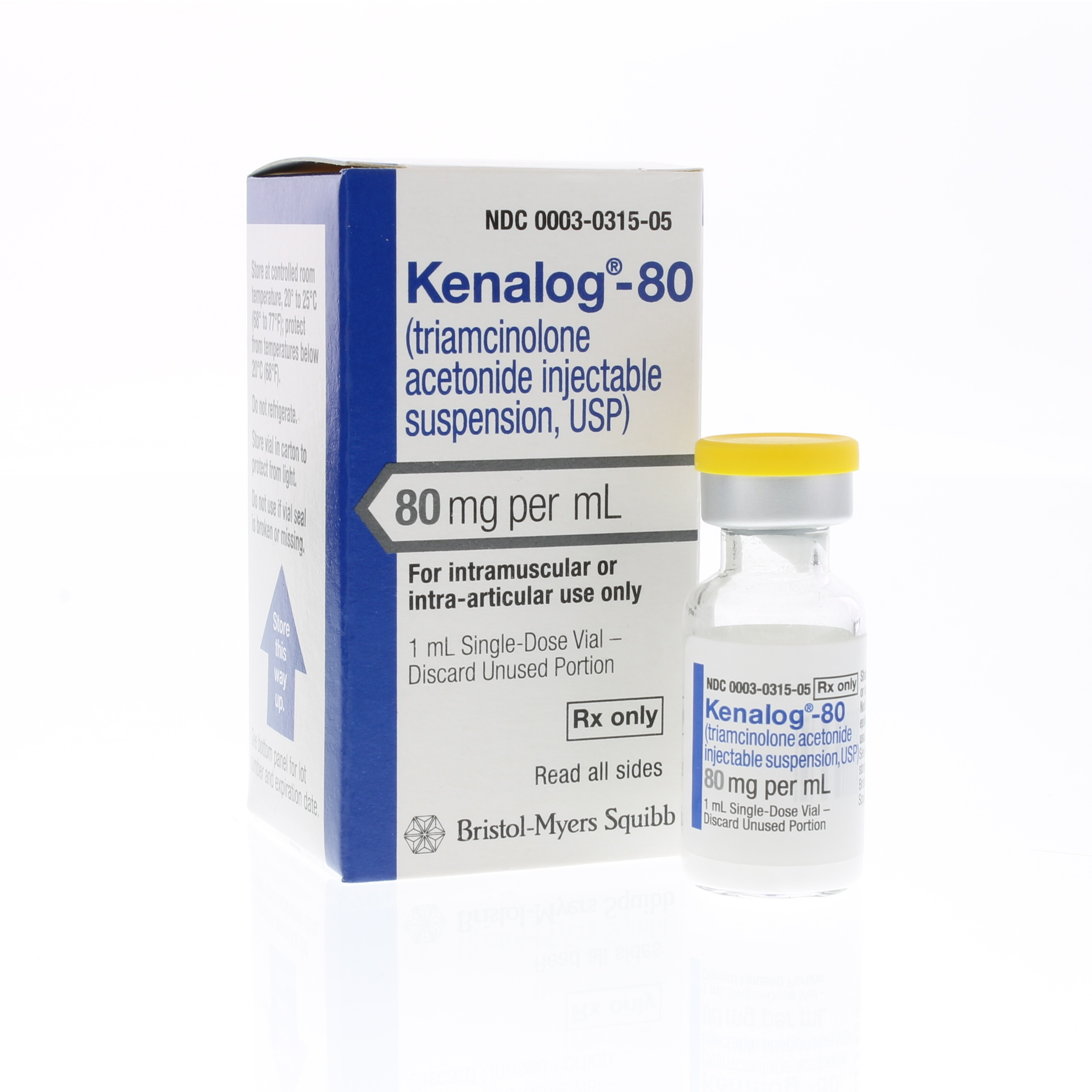 Kenalog 80mg/ml 1ml Vial